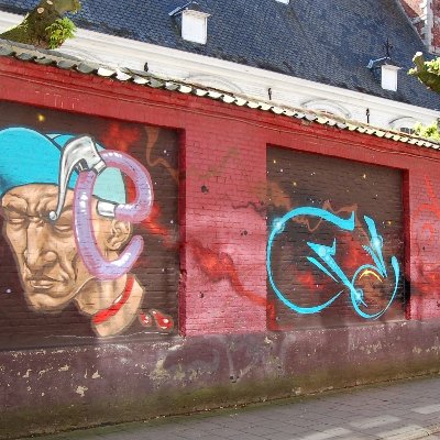 Murs peints à Gand