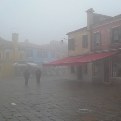 Places de Venise en hiver