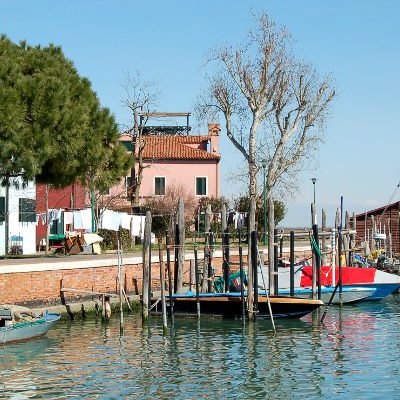 Beau linge à Venise
