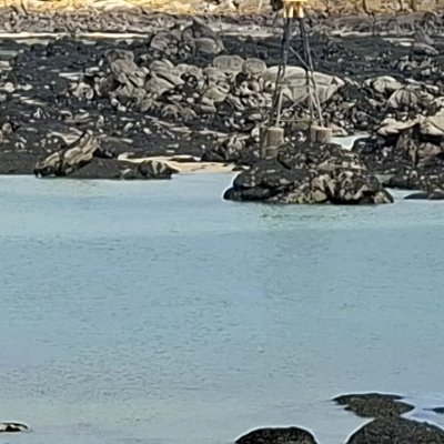 Bol d'air aux Îles de Chausey