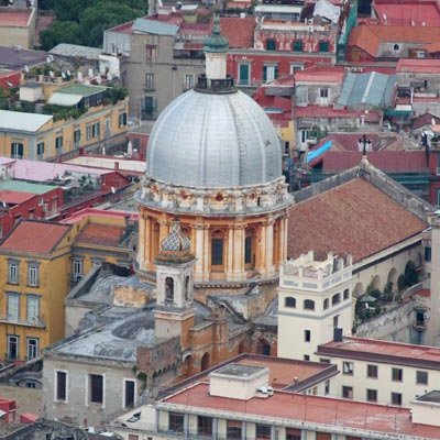 Naples vue du ciel