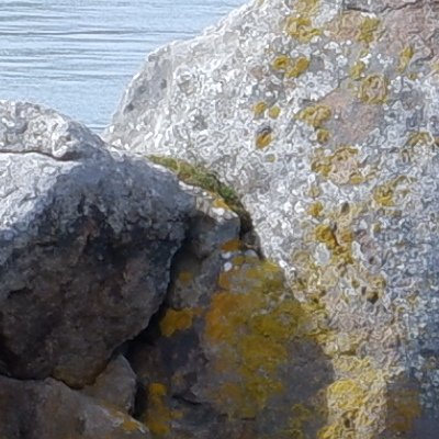 Bol d'air aux Îles de Chausey