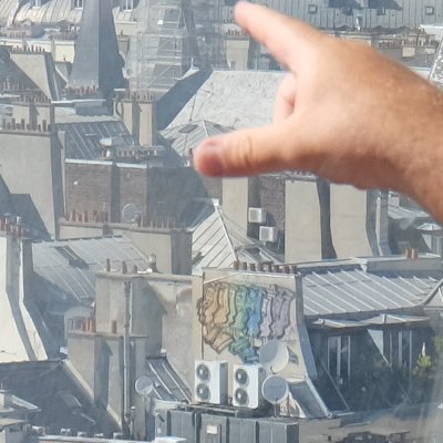 Les toits de Paris vus de Beaubourg