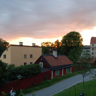 Les maisons rouges de Södermalm