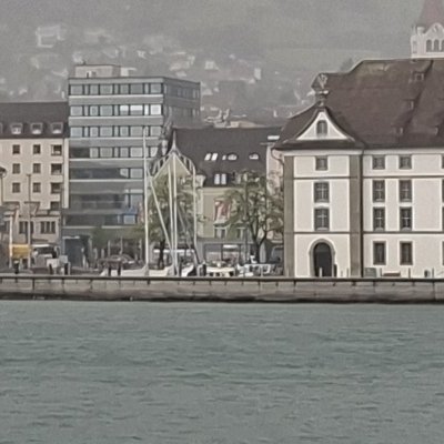 Lac de Constance, encore sous la pluie