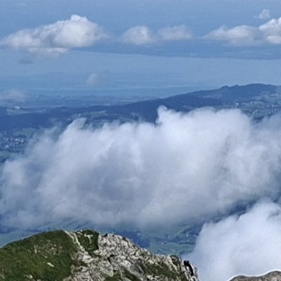 Vue du Säntis : juste à temps