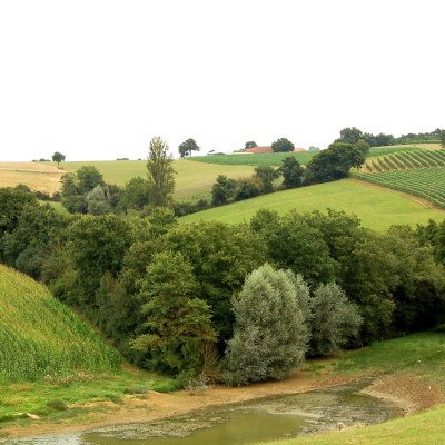 Le Gers à travers champs