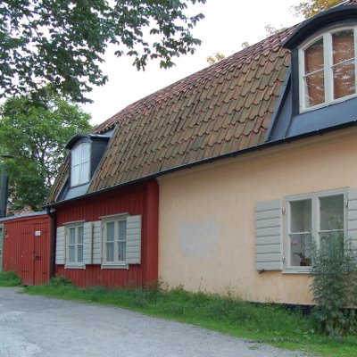 Les maisons rouges de Södermalm