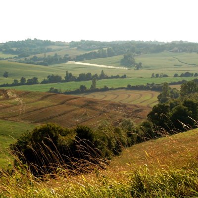 Le Gers à travers champs