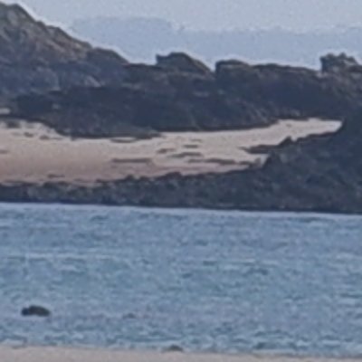 Bol d'air aux Îles de Chausey
