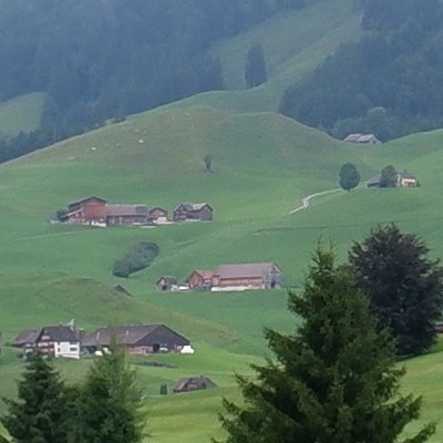 De Gontenbad à Jakobsbad : balade sous la pluie, bien sûr