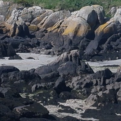 Bol d'air aux Îles de Chausey