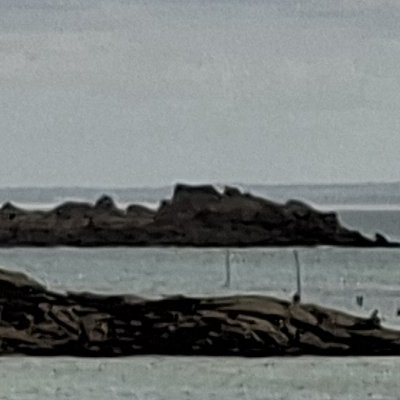 Bol d'air aux Îles de Chausey
