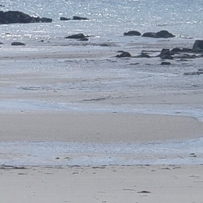 Bol d'air aux Îles de Chausey