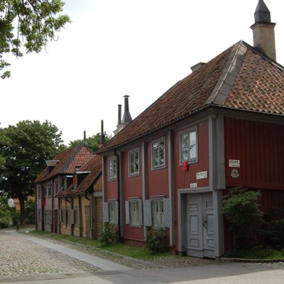 Les maisons rouges de Södermalm