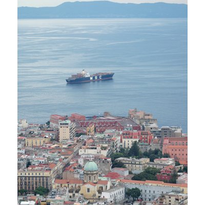 Naples vue du ciel