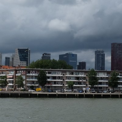 Rotterdam, un jour de pluie