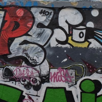 Graffitis rue Denoyez