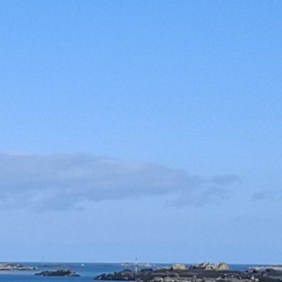 Bol d'air aux Îles de Chausey